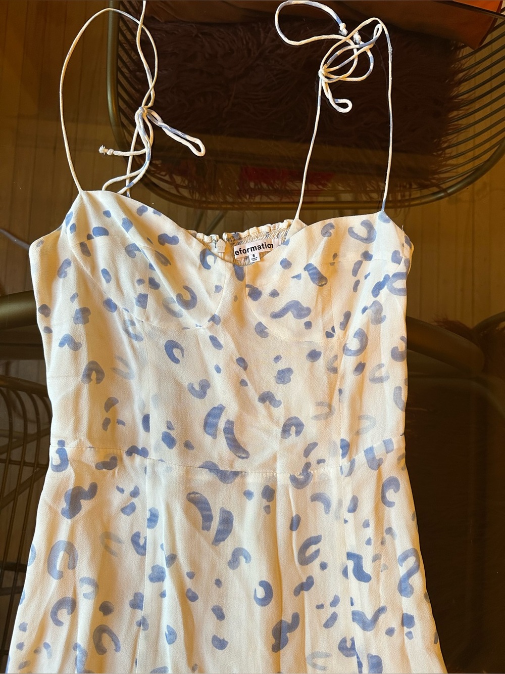REFORMATION Juliette Midi Slip Dress – Size 6 - Picture 9 of 12